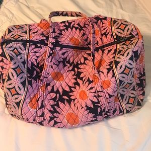Vera Bradley iconic Large Travel Duffle Bag
